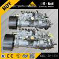 D65E-12 6D125E-2A-45 bomba de inyección conjunto 6150-72-1370 komatsu repuestos